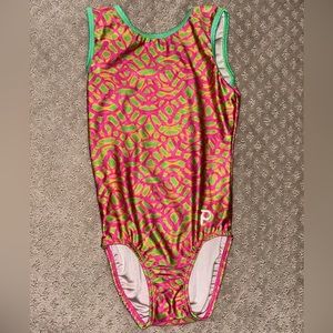 Plum Practicewear gymnastics leotard